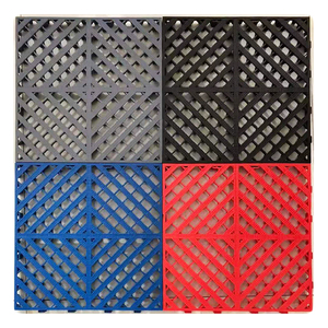 Baldosas de Suelo Modulares Encajables para Drenaje, Baldosas Modulares Encajables con Amortiguación para Garajes, Vestuarios, Sótanos y Escaleras - Product Image 3