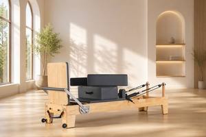 Vendita calda di alta qualità <span class=keywords><strong>Pilates</strong></span> <span class=keywords><strong>Reformer</strong></span> con certificato CE - Product Image 4