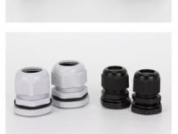 Connecteurs étanches série M en nylon PA66 YQWEIG, presse-étoupe étanches série PG, protection contre la tension en plastique M12/M16