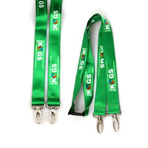 Reakaway djustable ublimation or olor olyester anyanyard OGO atin ARD older Eck ibbon anyard Trap - Product Image 1