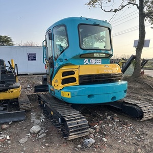 Miniexcavadora Kubota KX135, Excavadora de Cadenas Usada, Precio Bajo, Envío Gratuito, Nuevo Modelo Hidráulico Agrícola - Product Image 3