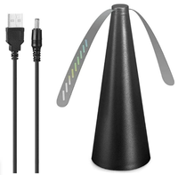 Ventilateurs anti-mouches intelligents pour tables, intérieur et extérieur, répulsif contre les insectes pour restaurants, alimentés par USB et batterie