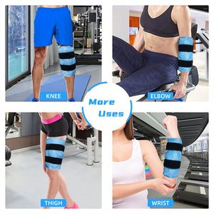 Compresas de Hielo Reutilizables para Rodilla, 13x10 Pulgadas, a Prueba de Fugas, Duraderas, para Dolor Muscular y Tratamiento de Rodilla, Bolsa de Compresas Frías y Calientes - Product Image 4