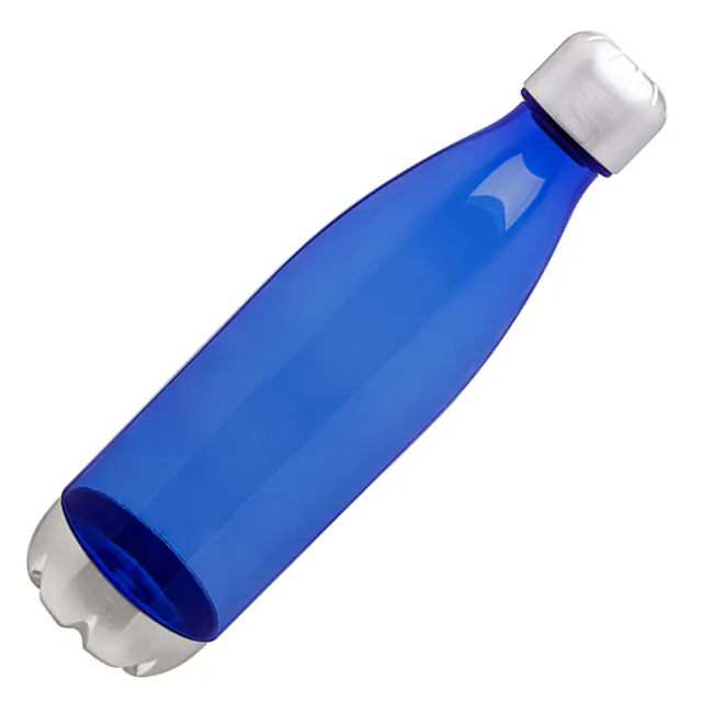 BPA Free food grade material single wall plastic water bottle for traveling hiking and jogging