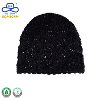 OEM ODM Logo personnalisé Bonnets pour femmes de qualité supérieure sans revers, style slouchy, en crochet, pour les occasions décontractées, les voyages et les vacances