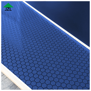 Contrachapado hexagonal antideslizante negro con película protectora para escenarios, malla de alambre, contrachapado de abedul, encofrado de construcción antideslizante - Product Image 4