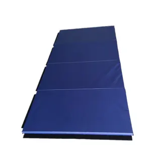 4-FIolding Yoga tikar Peregangan/senam/seni bela diri/tari/kebugaran Klub/latihan rumah tikar pemasok