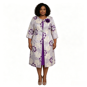 Nouvelle robe décontractée grande taille, tenue d'église, vêtements turcs pour femmes, robe deux pièces - Product Image 4