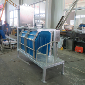 Línea de Sacrificio de Cerdos, Matadero, Equipo de Procesamiento de Carne, Caja de Aturdimiento y Sacrificio, Operación Eficiente - Product Image 6
