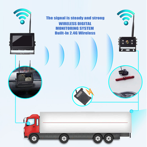Digital <strong>Wireless</strong> Kit 7inch <strong>Monitor</strong> with HD <strong>Camera</strong> with Warning Speaker - Product Image 2