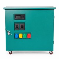 Armoire de raccordement au réseau personnalisable Haowei HWTQ-400 380V 400V IP54 Intérieur Isolation Classe F 2kV Résistance à la synchronisation du générateur