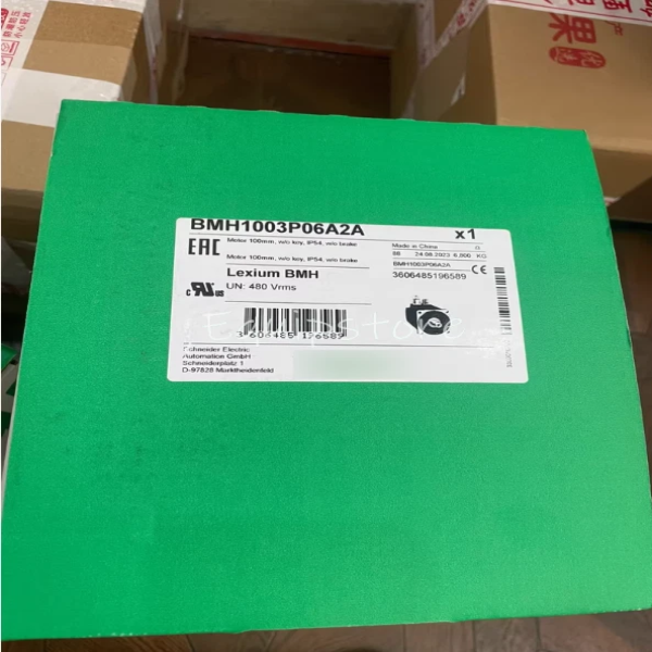 Plc Bmh1003p06a2a Motor Bmh Series 100mm 5.5nm 6000rpm Ip54 Keyed Shaft Incmental Encoder for Warranty Product