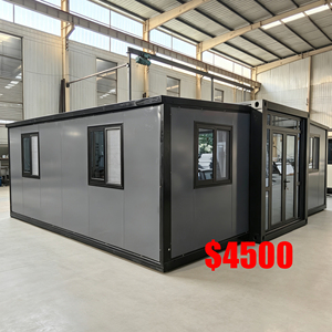 Casa Prefabbricata Pieghevole di Facile Montaggio, Container Abitativo Moderno di Lusso, Casa Mobile a Prezzo Conveniente - Product Image 1