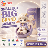 HLL OEM ODM Commande Personnalisée Boîte Mystère Mouton Jouet Outil de Sculpture Logo Imprimé Cadeau Décoration Étagère de Bureau