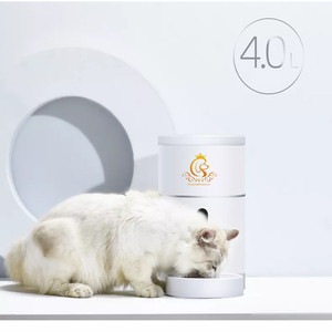 Distributeur automatique de nourriture pour animaux de compagnie EUR PET, contrô<span class=keywords><strong>le</strong></span> par application téléphonique, Wifi intelligent, <span class=keywords><strong>rappel</strong></span> automatique avancé, programmable, pour chat et chien - Product Image 1