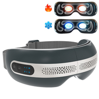 Masseur oculaire 2 en 1 Phenitech avec chaleur et refroidissement pour les migraines + les yeux secs + les cernes |   Rechargeable, musique Bluetooth