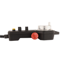 Générateur d'impulsions manuel CNC MPG, volant à main 25PPR 100PPR, encodeur incrémental 5V avec fils pour systèmes Fanuc Siemens GSK