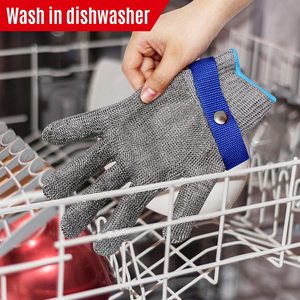 <span class=keywords><strong>Gants</strong></span> de sécurité résistants aux coupures de niveau 9 ANT5PPE, en maille d'acier durable et résistante à la rouille, <span class=keywords><strong>gants</strong></span> fiables pour <span class=keywords><strong>boucher</strong></span> - Product Image 4