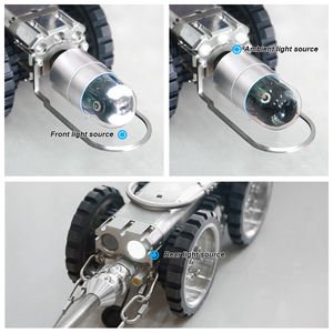 สายท่อน้ำทิ้งขนาดเล็กหมุนได้360องศาสำหรับตรวจสอบกล้องตีนตะขาบของหุ่นยนต์ - Product Image 5