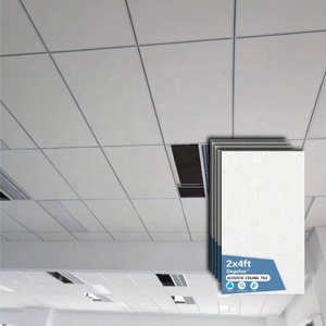 Paneles Acústicos para Techo Suspendido, Resistentes al Moho y Antibacterianos, Celotex -- Rejilla Acústica para <span class=keywords><strong>Aislamiento</strong></span> de Ruido - Product Image 1