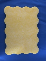 Planche à découper en plastique HDPE durable, non toxique, personnalisable (couleur, logo, forme), lisse, résistante à la corrosion