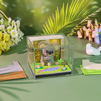 Bloc-notes 3D Koala mignon, calendrier hebdomadaire, bloc-notes en papier découpé, décoration de bureau, papeterie animale, cadeau d'anniversaire de luxe pour enfants