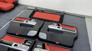 Fundas de Asiento de Cuero Personalizadas al por Mayor <span class=keywords><strong>para</strong></span> Mercedes-Benz Clase C, Clase E, GLC, GLE, Clase A, Juego Completo de 5 Plazas - Product Image 6