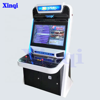 Vente flash : Machine d'arcade de combat rétro Tekken 7 de 32 pouces, à pièces, pour jeux vidéo d'intérieur