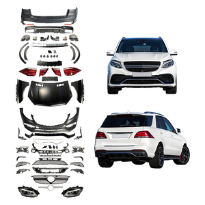 Kit de Carrocería Deportiva 2019 para Modificación de Automóviles W166 2012-2015, Parachoques Delantero y Trasero, Capó, Puerta Trasera, Guardabarros, Faros Delanteros para Benz ML - Product Image 1