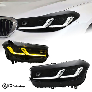 Conjunto de Faros LED AKD para BMW Serie 6 GT G32 2017-2020, Reemplazo de Lentes Golden Eye, Conexión Plug and Play - Product Image 1