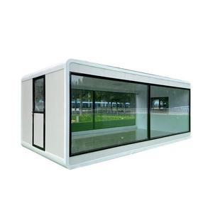 Cabaña Modular para Exteriores, Estructura de Acero, Refugio para Acampar de 4 a 6 Personas con Cama, Color Amarillo - Product Image 4