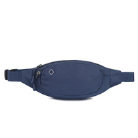 Sac banane de sport extérieur personnalisé en polyester bleu et noir de haute qualité pour hommes et femmes – Grande vente