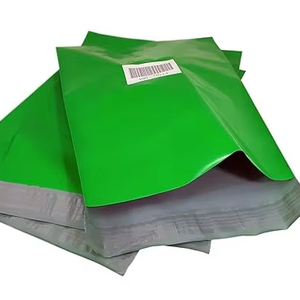 Bolsas de Envío de Polietileno Verdes, Autoadhesivas, Impermeables, con Protección de Privacidad - Product Image 1