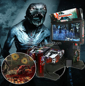 Arcade moneda Arcade operados por simulador de tiro vídeo de máquina de juego de <span class=keywords><strong>la</strong></span> casa de muertos 4 Doble jugadores - Product Image 3