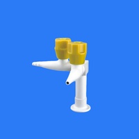 Vente Flash : Robinets à gaz hermétiques à montage sur panneau, conception métallique classique pour pièces de gaz fixes de laboratoire d'essai du ciment