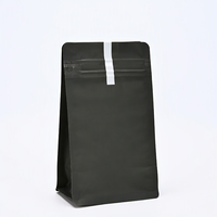 Pochette debout imprimée personnalisée sac d'emballage de café zip-lock en plastique avec fermeture éclair pour l'emballage de café