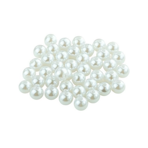 Perle di ilan da 6 mm, 20 g per la creazione di gioielli - Product Image 1