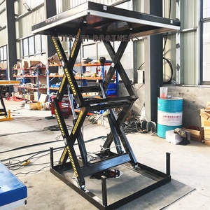 Meistverkaufte Elektrische Materialhandhabungsgeräte Scherenhebebühne 2m 3m Bewegliche Scherenhebebühne Arbeitstisch Preis - Product Image 2