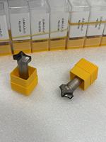Fraise à rainurer de nettoyage de fond en carbure TCT pour bois, queue de 12 mm, pour CNC, pour le fraisage de profilés d'armoires