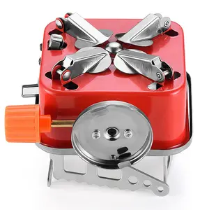 New Design Foldable portable BBQ Hiking gas stove outdoor