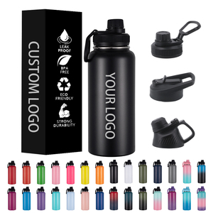Bouteille d'eau isotherme en acier inoxydable avec affichage de la température, isolation 12-24 heures, brevetée, compatible MagSafe, personnalisable - Product Image 1