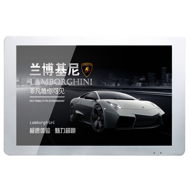 24 Inch Bus TV for Advertising Video Display Signage Monitor with 4G Android OS 12V-24V for Vehicle Taxi coach Car