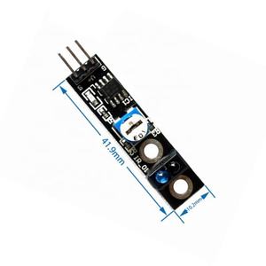 Sensore di tracciamento KY-033 TCRT5000 modulo di tracciamento interruttore fotoelettrico riflettente - Product Image 4