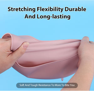 Factory Wholesale Food Grade Bpa Free Adjustable Silicone Baby <strong>Bib</strong> Custom Waterproof Toddler Dinnerware Children Reusable <strong>Bibs</strong> - Product Image 5