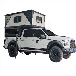 Vente directe usine : <span class=keywords><strong>Camping</strong></span>-<span class=keywords><strong>car</strong></span> 4x4 tout-terrain à coque en aluminium avec toit relevable, tente escamotable pour pick-up - Product Image 5
