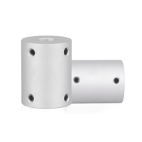Série de coupleurs d'arbre en alliage d'aluminium, ensemble de coupleurs flexibles et rigides pour routeur CNC, imprimante 3D, moteur pas à pas, guidage linéaire