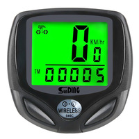 Pengukur kecepatan Digital sepeda, Odometer Digital tahan air pengisian daya USB komputer bersepeda Stopwatch untuk sepeda listrik