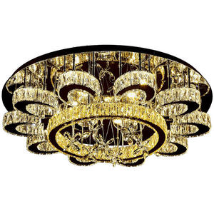 Đèn chùm pha lê hình hoa thiết kế hiện đại sang trọng cho phòng khách - Product Image 6