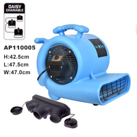 Souffleur d'air électrique haute pression portable 220V pour nettoyage de la sellerie et des tapis de voiture après extraction, support OEM personnalisé