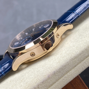 <span class=keywords><strong>Reloj</strong></span> de Alta Gama PP 5205 con Esfera Azul, Funciones Complejas, Indicador de Reserva de Marcha, para Negocios y Desplazamientos - Product Image 4